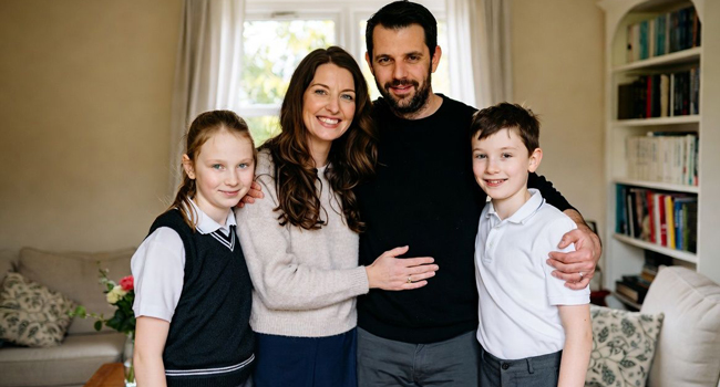 Familia anfitriona en Bournemouth durante un viaje de idiomas con LISA! en Inglaterra para adultos y estudiantes
