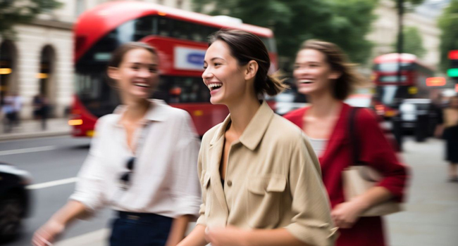 Participantes adultos descubriendo Londres durante un curso de inglés de LISA! en Inglaterra