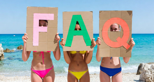Estudiantes en la playa durante un curso de italiano de LISA! para jóvenes en Orbetello, Italia