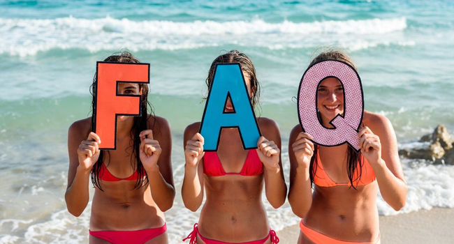 Preguntas frecuentes sobre un curso de italiano de LISA! para jóvenes en Salerno Estudiantes en la playa durante un curso de italiano de LISA! para jóvenes en Salerno, Italia