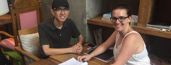 LISA-Sprachreisen-Erwachsene-Chinesisch-China-Beihai-Unterricht-Schule-Klassenzimmer LISA-Sprachreisen-Erwachsene-Chinesisch-China-Beihai-Unterricht-Schule-Klassenzimmer