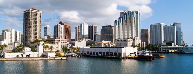 LISA-sprachreisen-englisch-Honolulu-stadt-skyline-meer-Hawaii-sonne-sightseeing